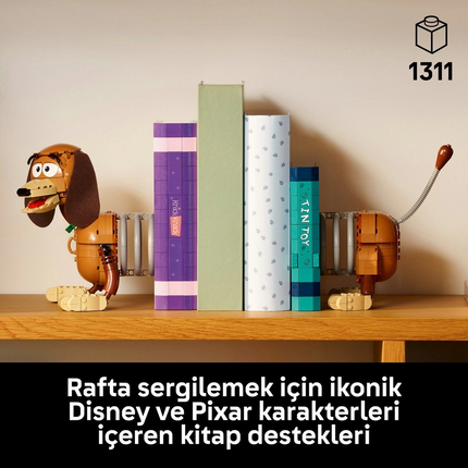 LEGO Disney ve Pixar Oyuncak Hikayesi Köpek Slinky Kitap Desteği 43301