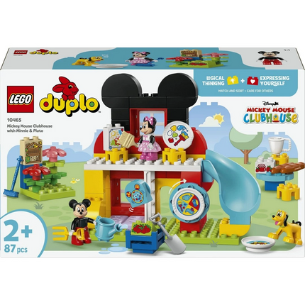 LEGO DUPLO Disney Minnie, Pluto ve Mickey’nin Kulüp Evi 10465