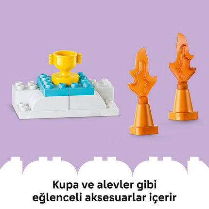 LEGO DUPLO Kasabası 3’ü 1 Arada Araçlarla Yaratıcı Rampalar 10478
