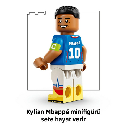 LEGO Editions Kylian Mbappé – Unutulmaz Futbol Anları 43013