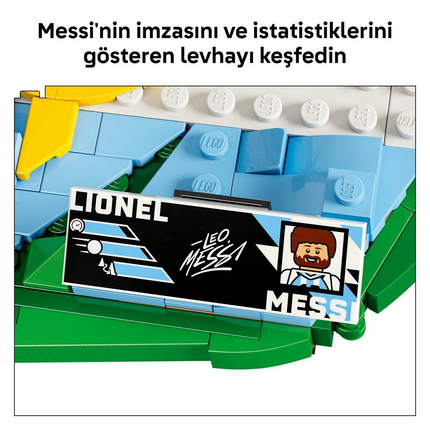 LEGO Editions Lionel Messi – Unutulmaz Futbol Anları 43011