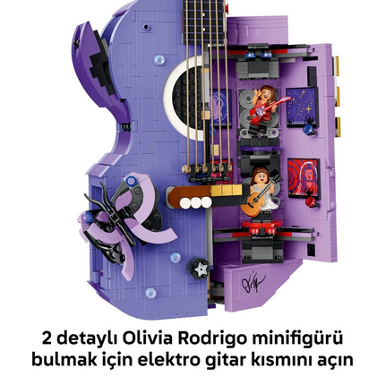 LEGO Editions Olivia Rodrigo’nun İki Renkli Gitarı 43031