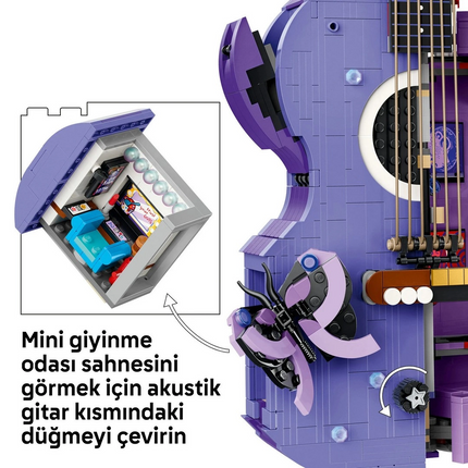 LEGO Editions Olivia Rodrigo’nun İki Renkli Gitarı 43031