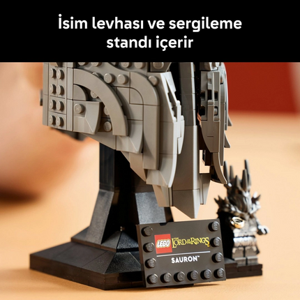 LEGO Icons Yüzüklerin Efendisi: Sauron'un Miğferi 11373