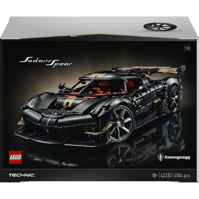 LEGO Koenigsegg Sadair's Spear Mega Araba 42232