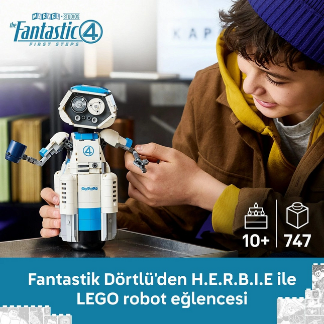 LEGO Marvel Fantastik Dörtlü H.E.R.B.I.E. 76339