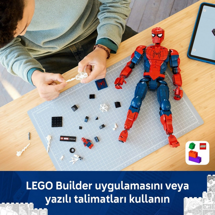 LEGO Marvel Örümcek Adam Kahraman Figürü 76346
