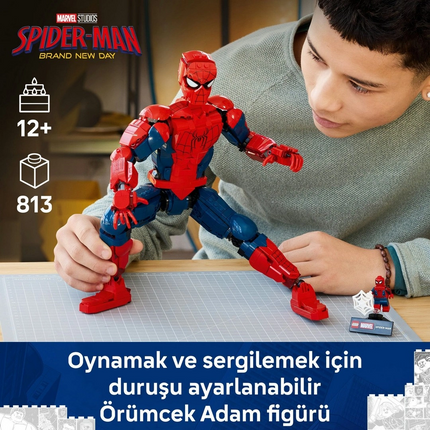 LEGO Marvel Örümcek Adam Kahraman Figürü 76346