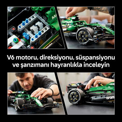 LEGO Technic Aston Martin Aramco AMR25 F1 Araba 42240