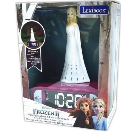 Lexibook Işıklı ve Sesli Frozen Dijital Çalar Saat
