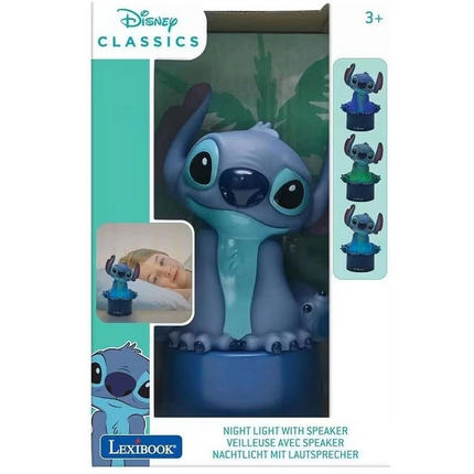 Lexibook Masa Üstü Gece Lambası ve Disney Stitch Hoparlör