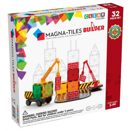 Magna Tiles İnşaat Manyetik Bloklar 32 Parça