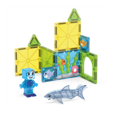 Magna Tiles Shark Dive Manyetik Bloklar 13 Parça