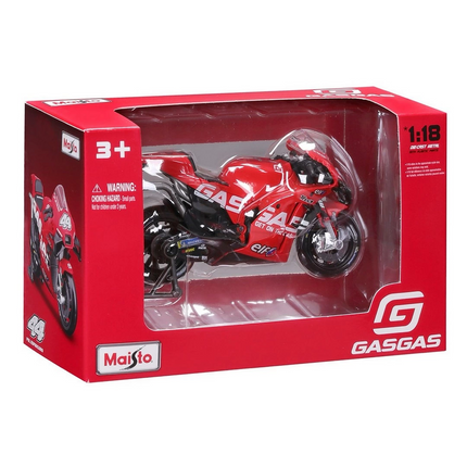 Maisto 1:18 Motorbike 2023 Gasgas Factory Tech3