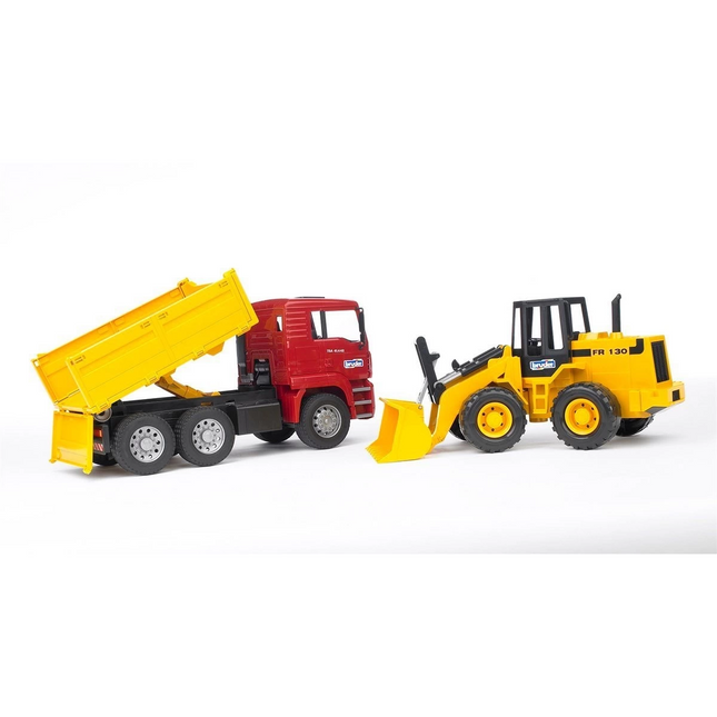 Man Damperli Kamyon Ve Fr 130 Kepçe