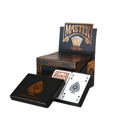 Master Plastik 2'li Oyun Kağıdı (Mika Kutu)