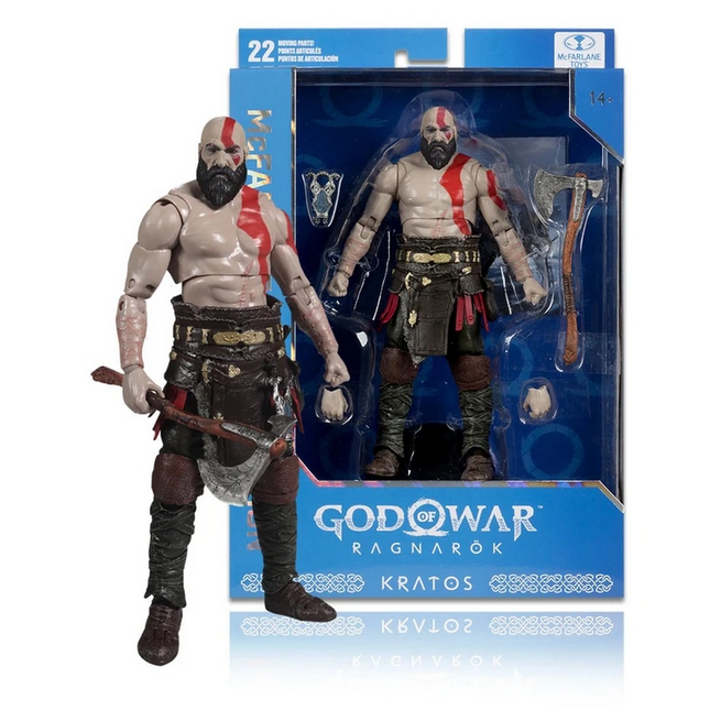 Mcfarlane Toys God of War Ragnarok Kratos Lüks Figür (18 cm)