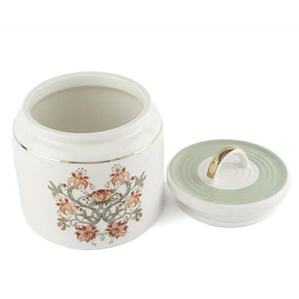 Mikasa Moor Mystic Floral 3'Lü Porselen Kavanoz Seti 500Ml - Lüks Mutfak Düzenleyici