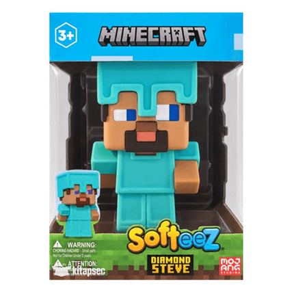 Minecraft Softeez Diamond Steve Figür