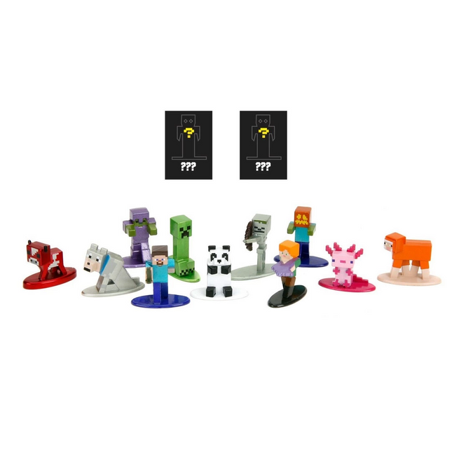Minecraft Sürpriz Paket Nano Figürleri