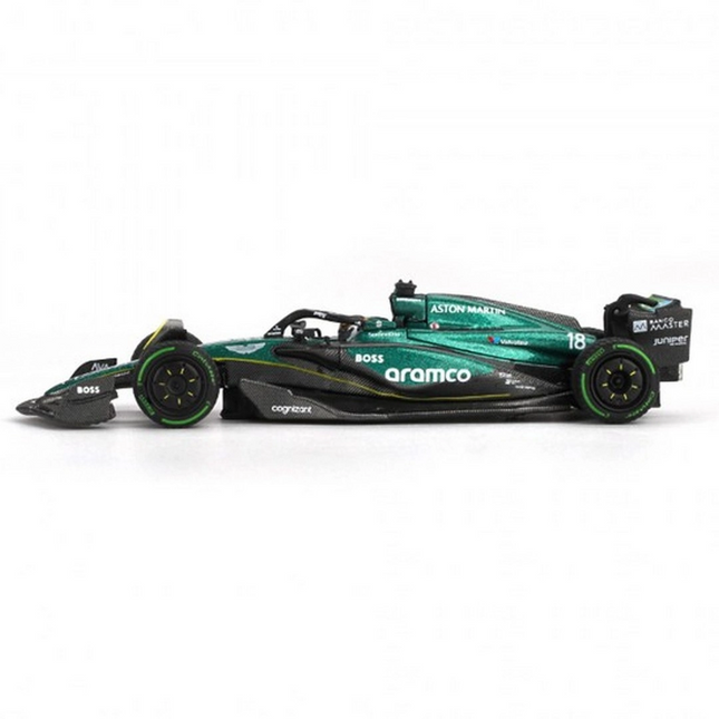 Mini GT 1/64 Aston Martin AMR24 #18 Lance Stroll 2024 F1 2024 Canadian GP