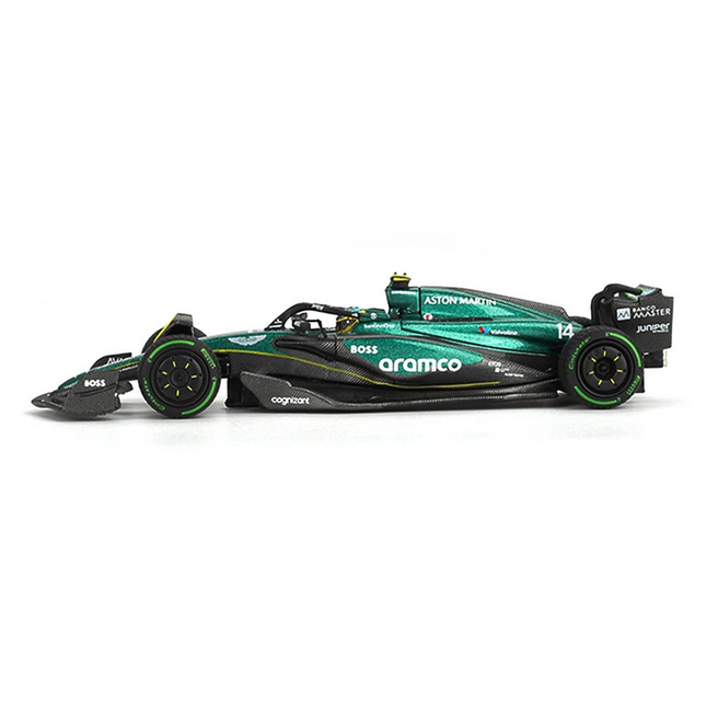 Mini GT 1/64 Aston Martin AMR24 Fernando Alonso 2024 F1 2024 Canadian GP