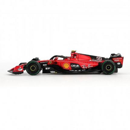 Mini GT 1/64 BBR Ferrari SF23 #55 C. Sainz 2023 Monaco GP