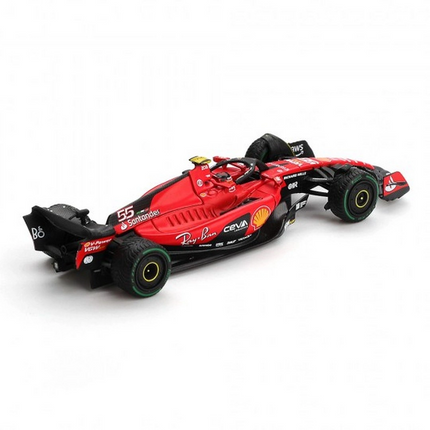 Mini GT 1/64 BBR Ferrari SF23 #55 C. Sainz 2023 Monaco GP