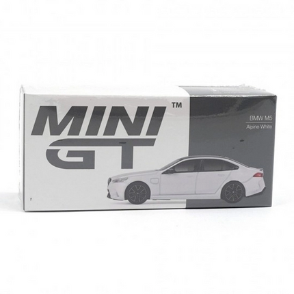Mini GT 1/64 BMW M5 Alpine White