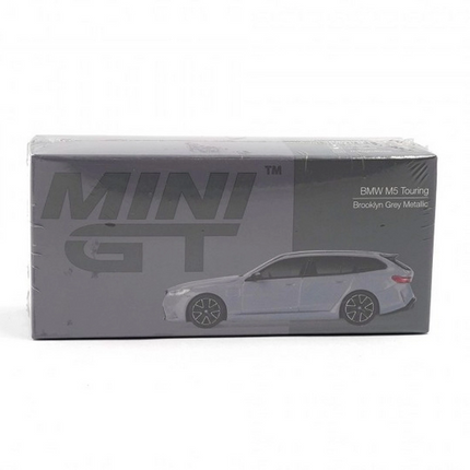 Mini GT 1/64 BMW M5 Touring (G99) Brooklyn Grey Metallic
