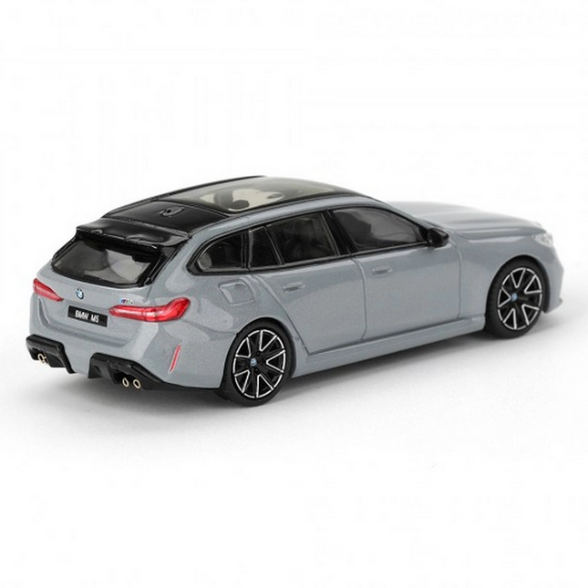 Mini GT 1/64 BMW M5 Touring (G99) Brooklyn Grey Metallic