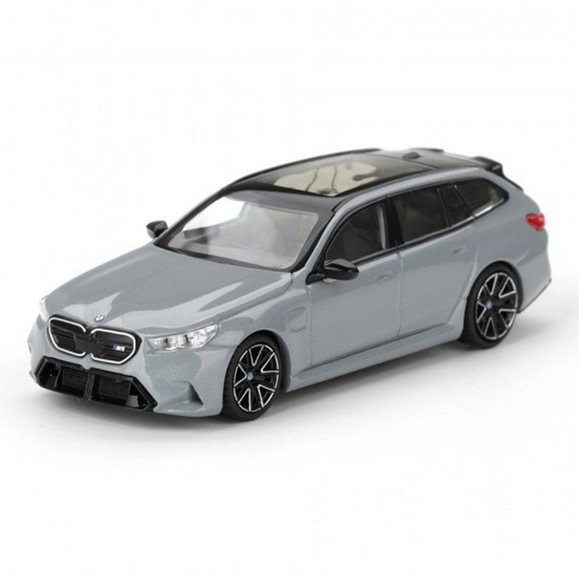 Mini GT 1/64 BMW M5 Touring (G99) Brooklyn Grey Metallic
