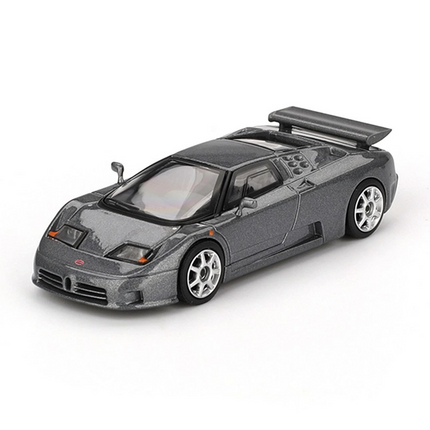 Mini GT 1/64 Bugatti EB110 Super Sport Grigio Scuro