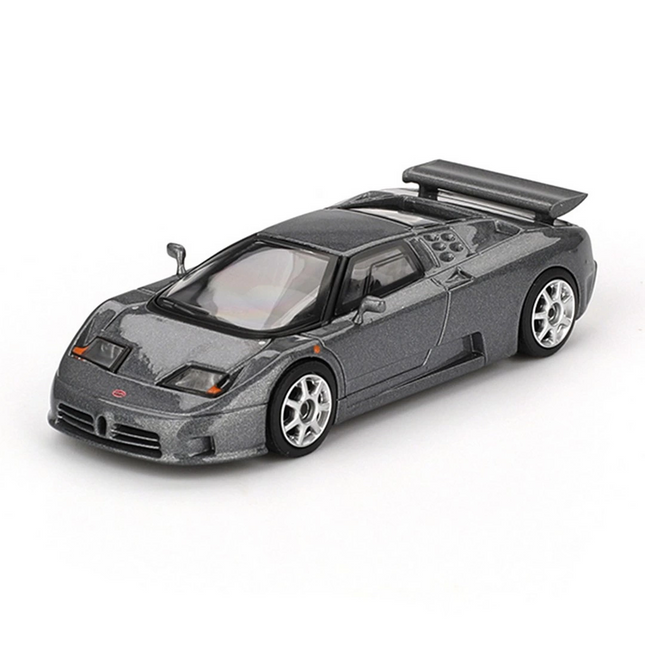 Mini GT 1/64 Bugatti EB110 Super Sport Grigio Scuro
