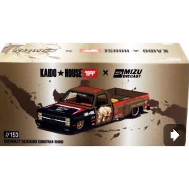 Mini GT 1/64 Chevrolet Silverado “Sumatran Rhino” KAIDO x MIZU