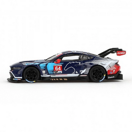 Mini GT 1/64 Ford Mustang GT Ford Multimatic Motorsports 2024 IMSA Daytona 24 Hrs