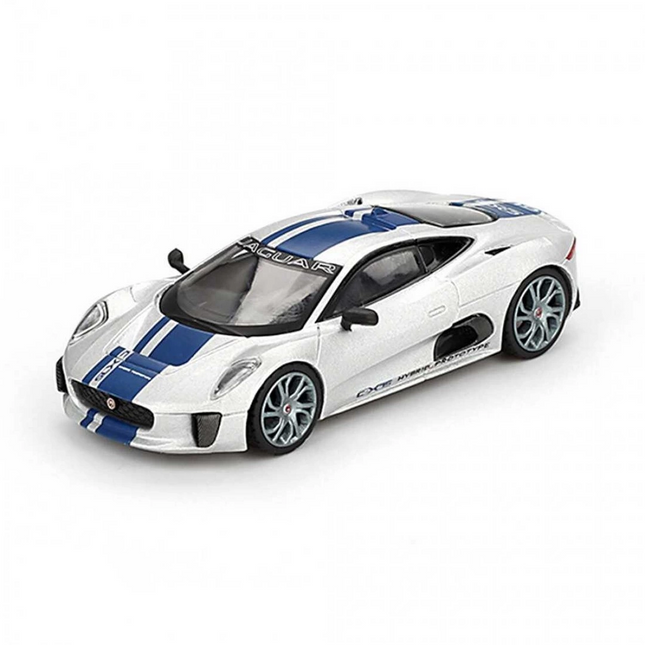Mini GT 1/64 Jaguar C-X75 Silver - Blister Paket