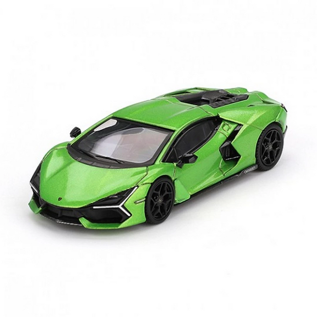 Mini GT 1/64 Lamborghini Revuelto Verde Selvans