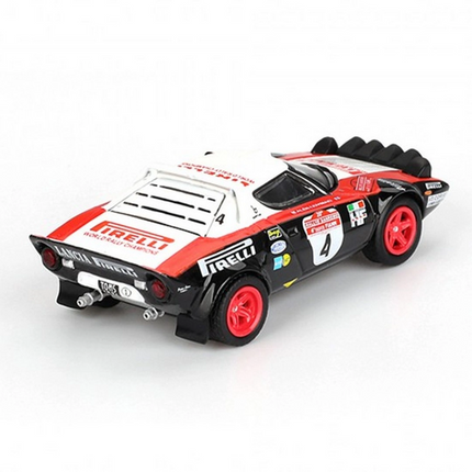 Mini GT 1/64 Lancia Stratos HF #4 1978 Rally Sanremo Winner