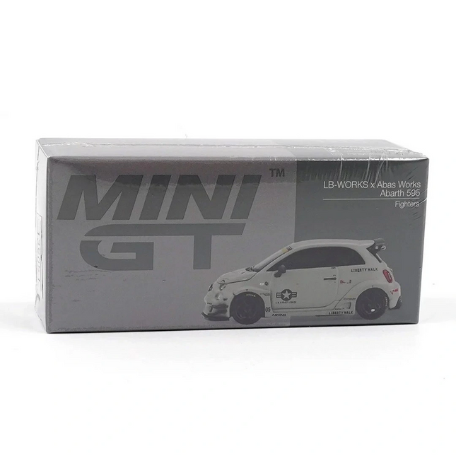 Mini Gt 1/64 LB-Works x Abas Works Abarth 595