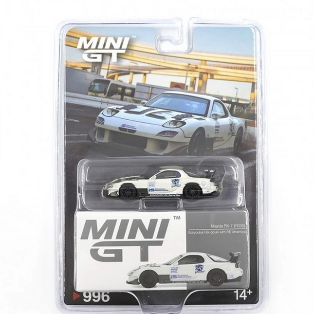 Mini GT 1/64 Mazda RX 7 FD3S Itosyouka REI Gouki With RE