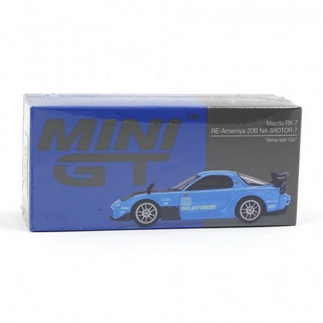 Mini GT 1/64 Mazda RX-7 RE-Amemiya 20B NA 3ROTOR-7 “Ama-san Go”