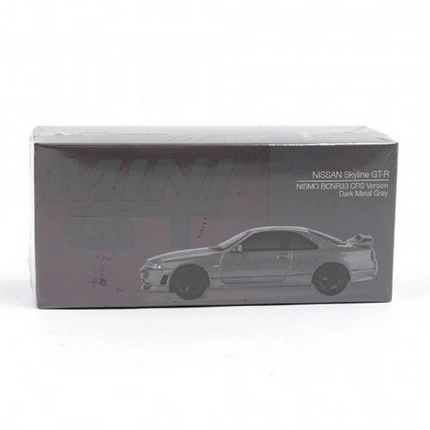 Mini GT 1/64 NISSAN Skyline GT-R Dark Metal Gray