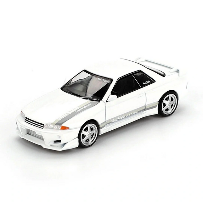 Mini GT 1/64 Nissan Skyline GT-R (R32) VeilSide Combat C-I White