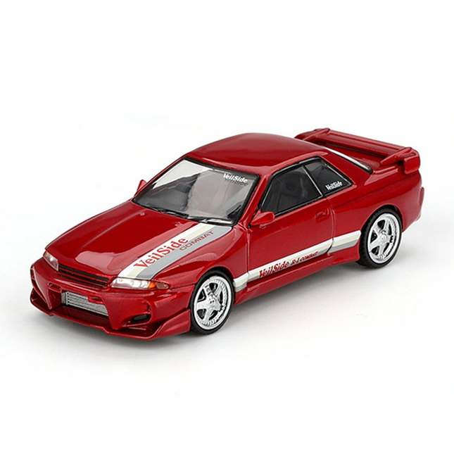 Mini GT 1/64 Nissan Skyline GT R R32 Veilside Combat Red