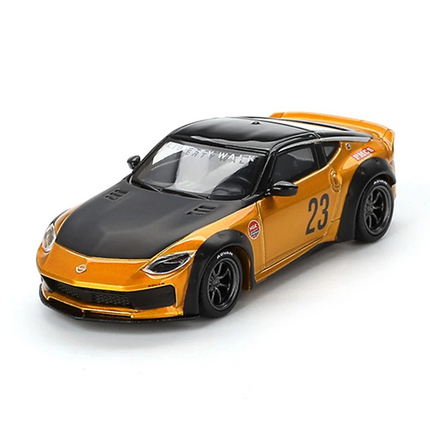 Mini GT 1/64 Nissan Z LB NATION WORKS LB Gold - Blister Paket