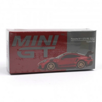 Mini GT 1/64 Porsche 911 (992) GT3 RS Weissach Package Guards Red