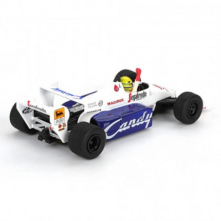 Mini GT 1/64 Toleman TG184 #19 Ayrton Senna 1984 Monaco Grand Prix 2nd Place