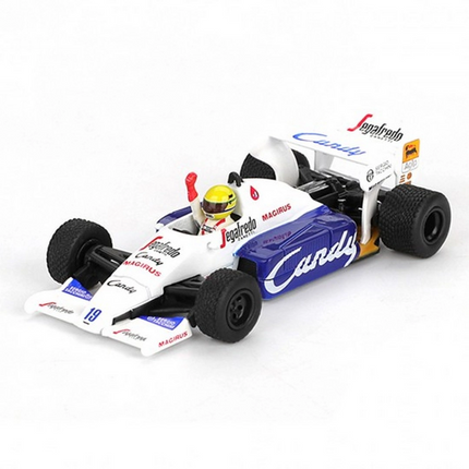 Mini GT 1/64 Toleman TG184 #19 Ayrton Senna 1984 Monaco Grand Prix 2nd Place