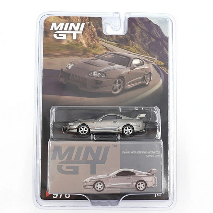 Mini GT 1/64 Toyota Supra VeilSide Combat V-II Combat Grey - Blister Paket